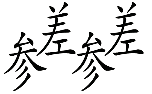 疯狂猜成语所有答案:参差不齐($info['id'])